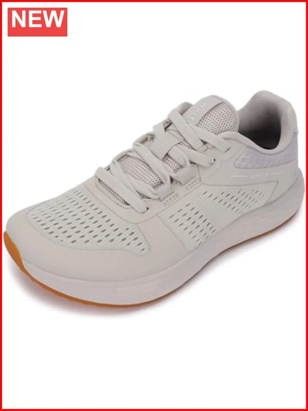 Wide Toe Box Running Shoes, Zero Drop Sole, Mesh Upper, EVA Midsole, Rubber